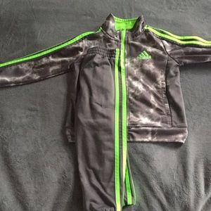 Boys Adidas track suit